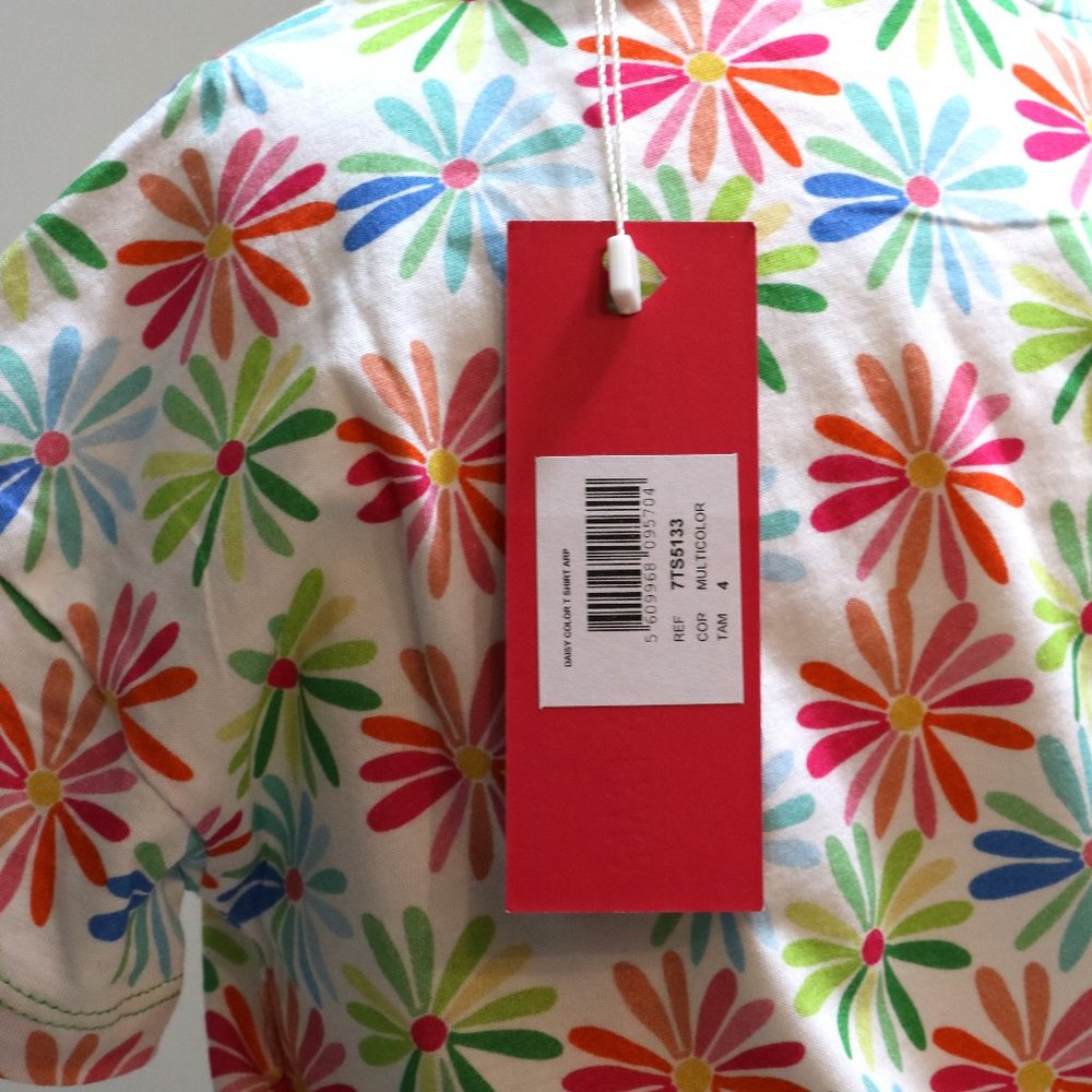 Agatha Ruiz De La Prada daisy t-shirt NWT - Picture 5 of 6